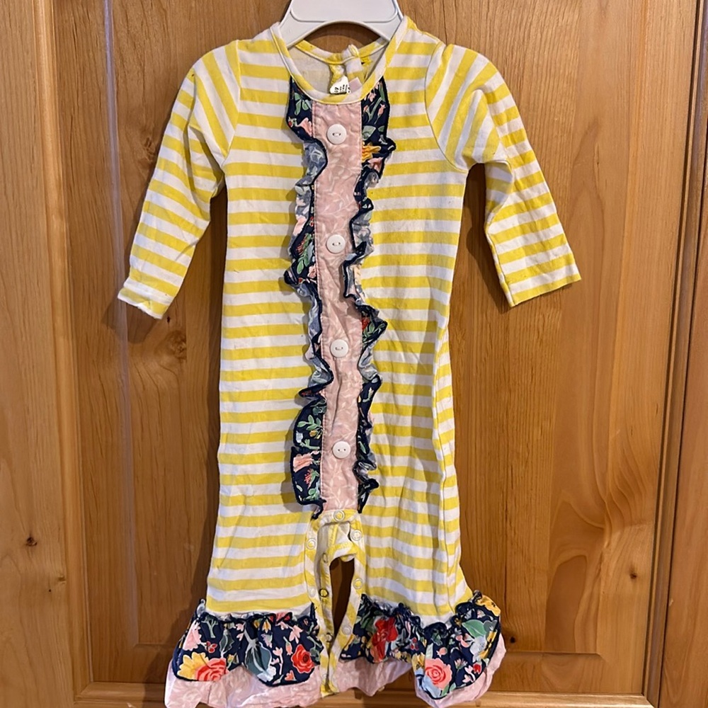 RRR LS romper. Size 6-9 month.